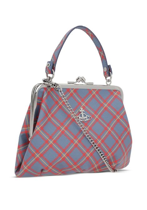 granny frame purse bag woman lisht blue VIVIENNE WESTWOOD | 4B010006W-S0022-K302